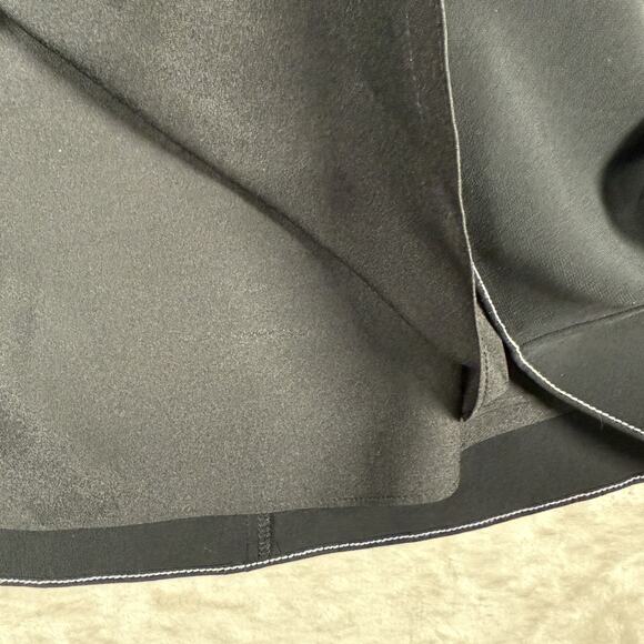 NWT Cinq A Sept BLACK Chelsea Mini Wrap Dress 1/2 Sleeve Women's Size 6 US - Picture 8 of 13